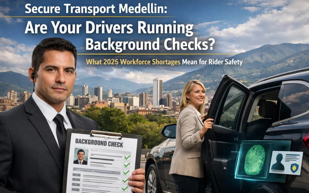 Secure Transport Medellin: Are Your Drivers Running Background Checks? What 2026 Workforce Shortages Mean for Rider Safety
