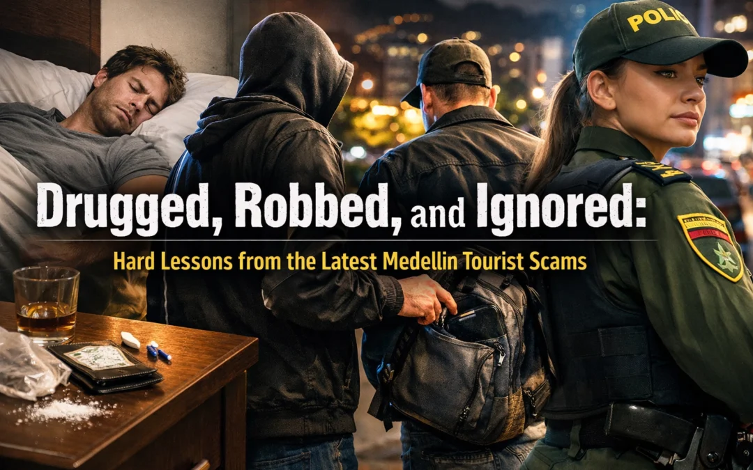 Drugged, Robbed, and Ignored: Hard Lessons from the Latest Medellin Tourist Scams