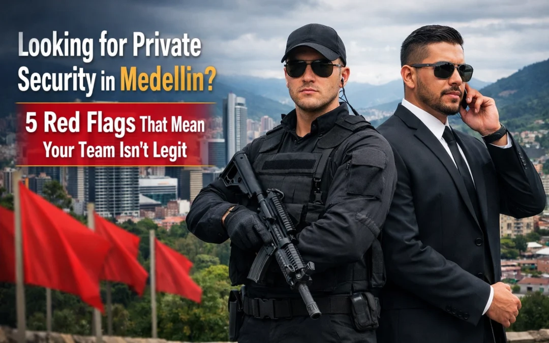 Looking for Private Security in Medellin? 5 Red Flags That Mean Your Team Isn’t Legit