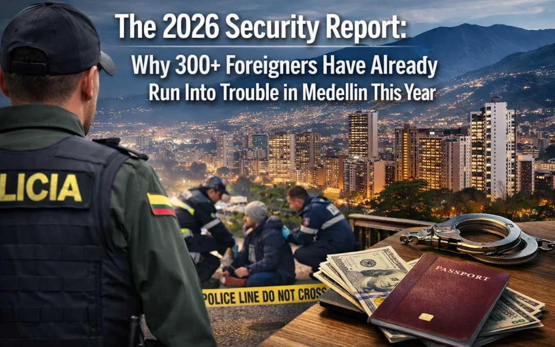 The 2026 Security Report: Why 300+ Foreigners Have Already Run Into Trouble in Medellin This Year