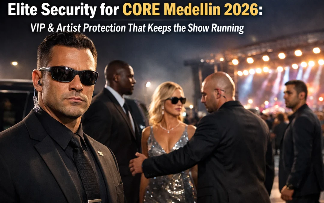 Elite Security for CORE Medellín 2026: VIP & Artist Protection That Keeps the Show Running
