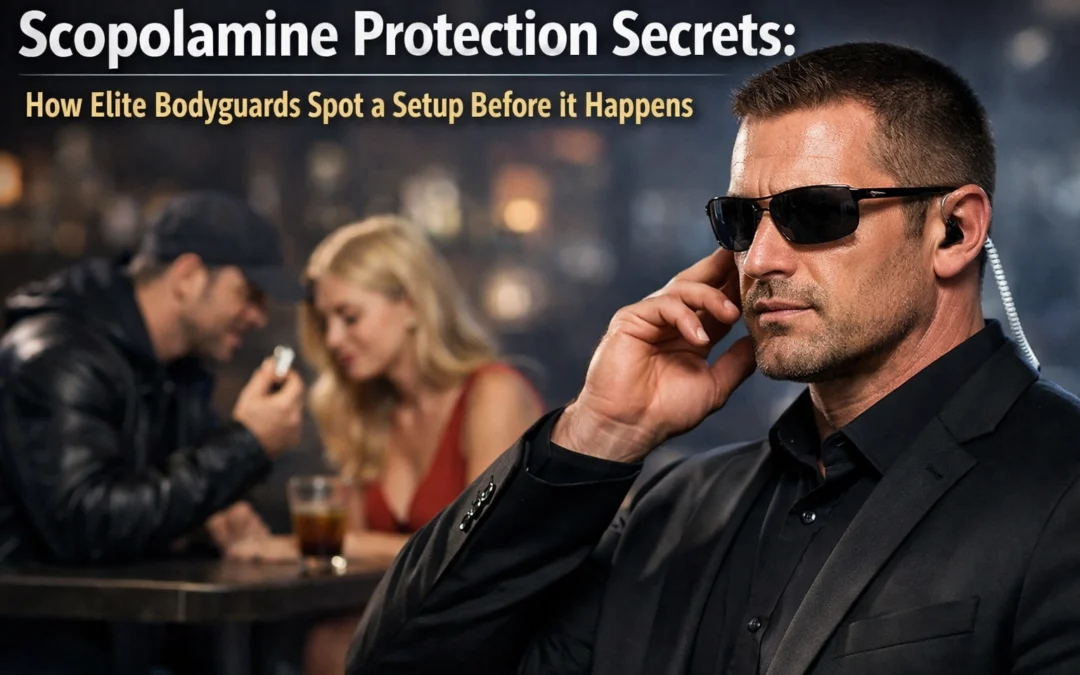 Scopolamine Protection Secrets: How Elite Bodyguards Spot a Setup Before it Happens