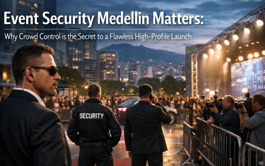 Event Security Medellin Matters: Why Crowd Control is the Secret to a Flawless High-Profile Launch