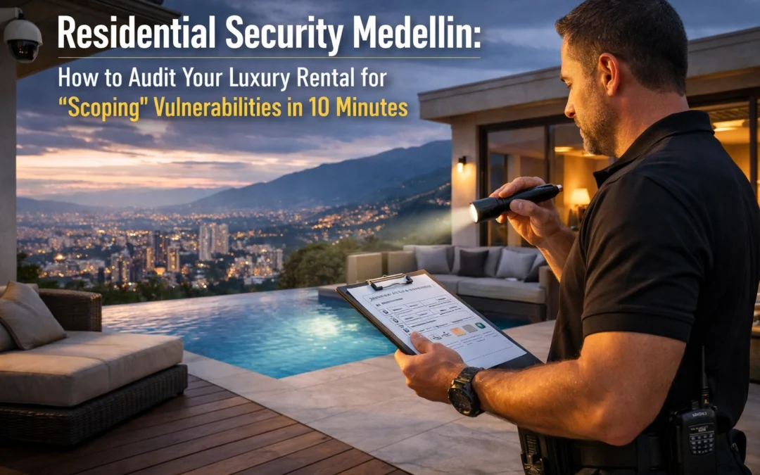 Residential Security Medellin: How to Audit Your Luxury Rental for “Scoping” Vulnerabilities in 10 Minutes