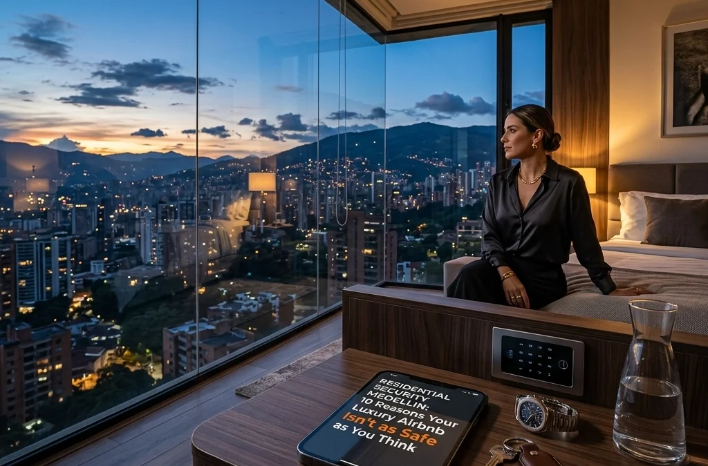 Residential Security Medellin: 10 Reasons Your Luxury Airbnb Isn’t as Safe as You Think